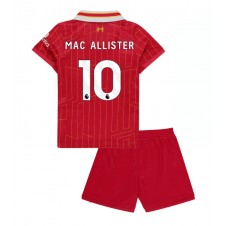 Liverpool Alexis Mac Allister #10 Hjemmedraktsett Barn 2024-25 Kortermet (+ korte bukser)